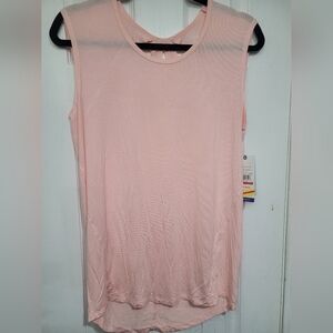 GAIAM Light Pink Sleeveless Top